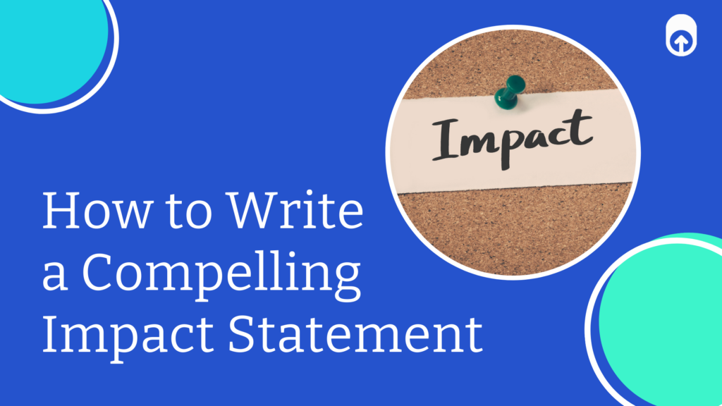 how to write a research impact statement